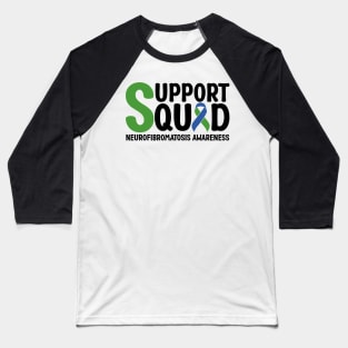 Support Squad Neurofibromatosis Awareness Baseball T-Shirt